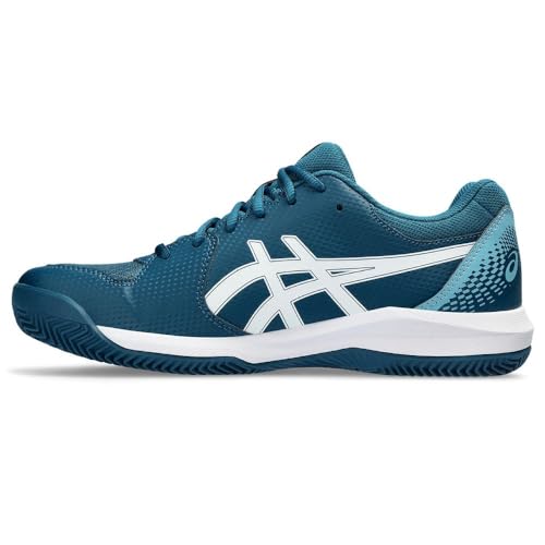 ASICS Dedicate 8 Clay Uomo Scarpe da Tennis Turchese Bianco