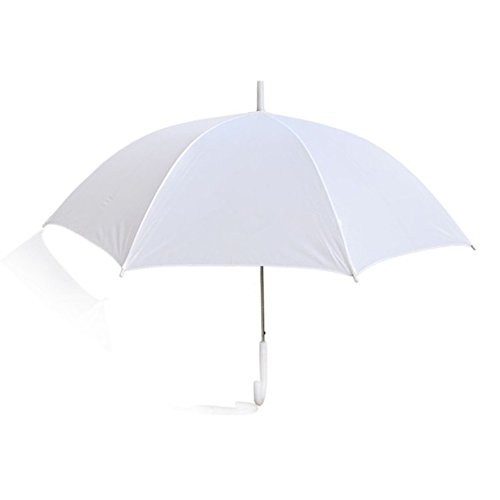 Ombrello bianco sposa diametro 105 cm Impermeabile da pioggia