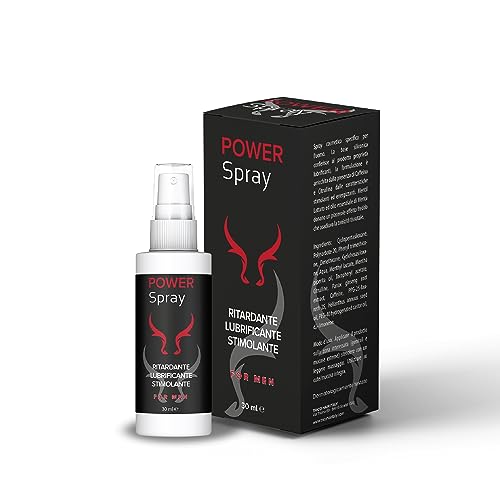 Spray Ritardante per Uomini Lubrificante 30 ml energizzante Stimolante a base siliconica con Citrulina.Prolunga rapporto e piacere. Esperienza più lunga
