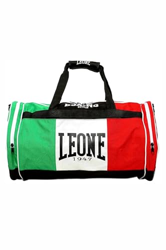 LEONE 1947, Italy Borsone Sportivo, Tricolore, Taglia Unica, AC905